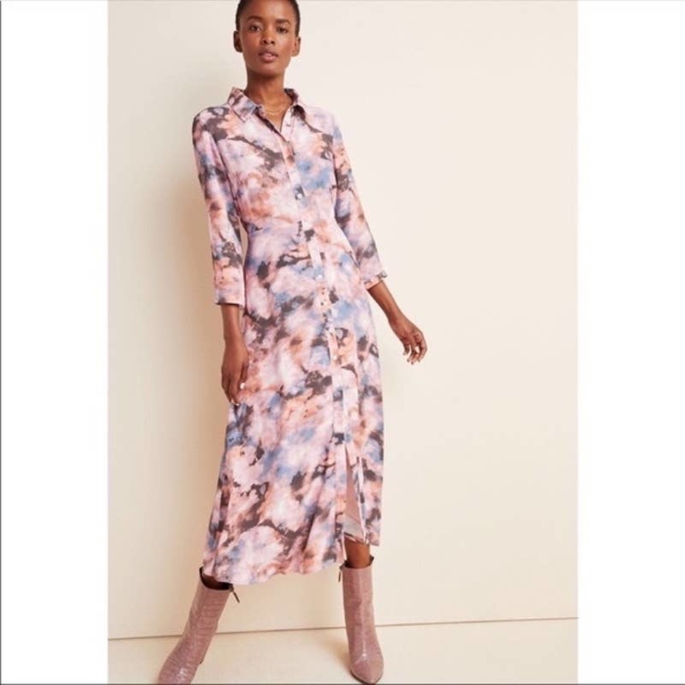 Anthropologie Dolan Cora Maxi Shirtdress